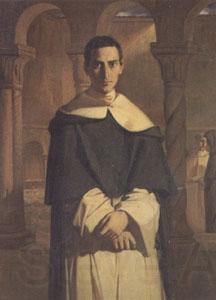 Theodore Chasseriau Father Dominique Lacordaire (mk05) Spain oil painting art